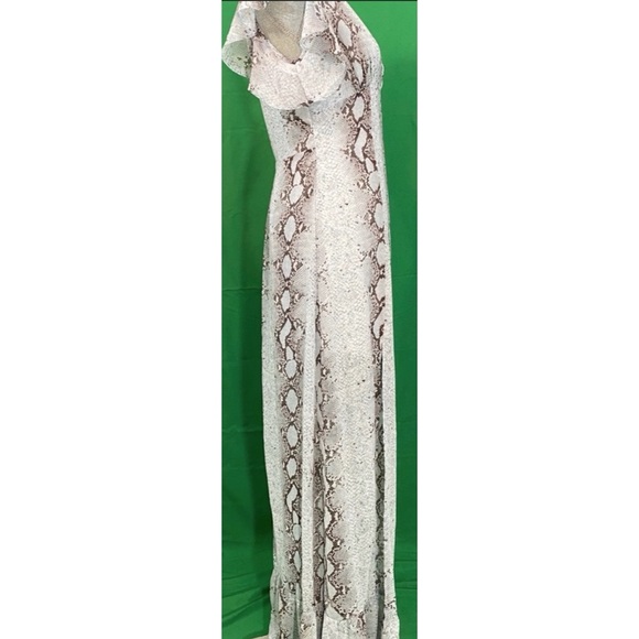 NWT Sans Souci Flutter Sleeve Maxi Dress - Picture 4 of 7